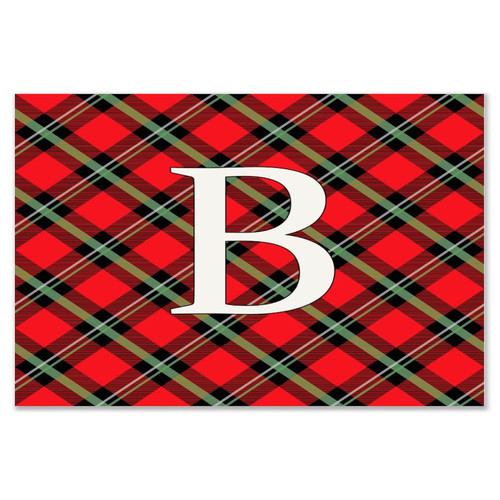 Autravelco Hanging Established Wood Sign Initial Letter B Painted Wood Plaque Sign Quote Rustic 2022 Red Black Buffalo Plaid Rustic Decor Signs for Laundry Outdoor 12x8 Inch
