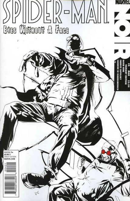 Spider-Man Noir: Eyes Without a Face #4A VF/NM ; Marvel comic book | Variant