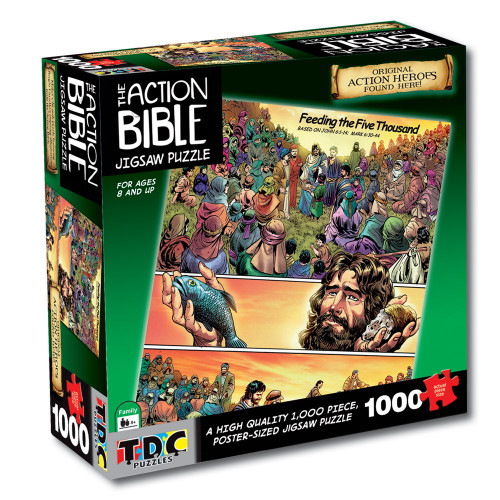 TDC Games Feeding Five Thousand 1000-Piece Puzzle