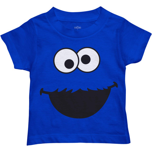 Sesame Street Short Sleeve T-Shirt Short Sleeve Tee - Elmo & Cookie Monster Big Face Tee (Cookie Monster, 4T) Sesame Street Short Sleeve T-Shirt Short Sleeve Tee - Elmo & Cookie Monster Big Face Tee (Cookie Monster, 4T)