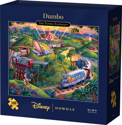 Dumbo The Flying Elephant - 500 Piece Jigsaw Puzzle - Disney Dowdle
