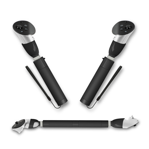 DEVASO Handle Attachments for Meta Quest 3 Controller Accessories, Beat Saber Gorilla Tag Long Arms Extension Grip for Oculus Quest 3, VR Game Handle Accessories