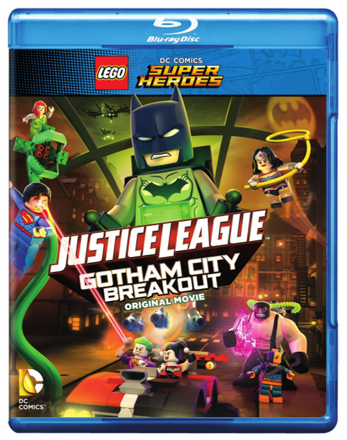 LEGO DC Comics Super Heroes: Justice League: Gotham City Breakout (Blu-ray) (No Figurine) LEGO DC Comics Super Heroes: Justice League: Gotham City Breakout (Blu-ray) (No Figurine)