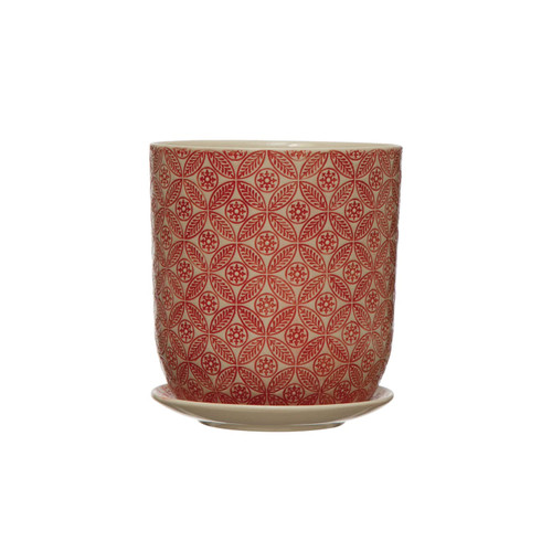 Creative Co-Op 2PC Stoneware Planter