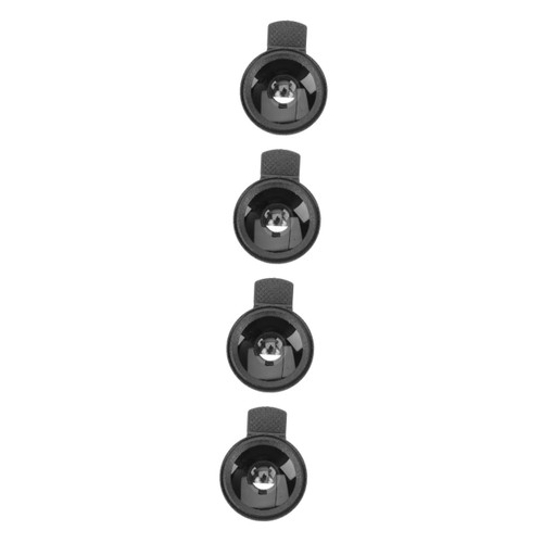 Abaodam 4pcs External Camera Mobile Phone Lens Wide Angle Lens Smart Phone Smartphone Phones No Distortion Phone Lens Macro Lens with Universal Clip Phone Camera Lens Phone Micro Lens