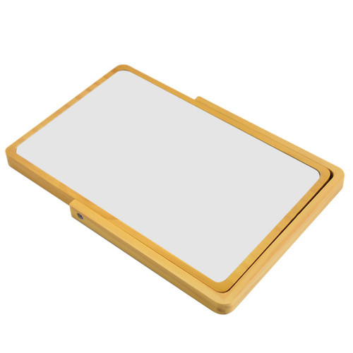 ULDIGI Desktop Mirror Wooden Stand Makeup Vanity Mirror Blush Decor Wood Standing Vanity Makeup Mirror Vanity Makeup Mirror Stand Cosmetic Mirror Table Mirror Premium Cosmetic Mirror Miss