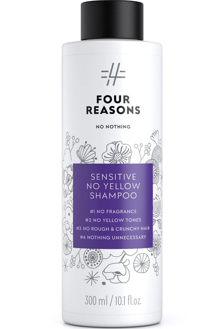 Purple Shampoo For Blonde Hair - Blonde Shampoo Neutralizes Brassy Yellow Tones in Bleached, Gray, and Blonde hair. Unscented Purple Shampoo, Fragrance Free, Paraben free -No Nothing Sensitive No Yellow Shampoo 10.15 fl oz