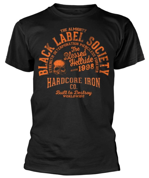 Black Label Society 'Hardcore Hellride' (Black) T-Shirt (Small)