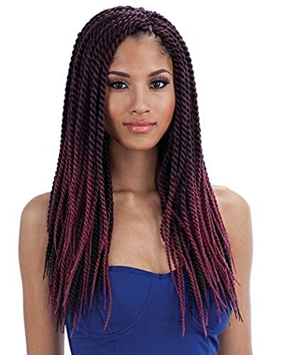 FreeTress Synthetic Hair Braids Senegalese Twist Large (2) by Freetress
