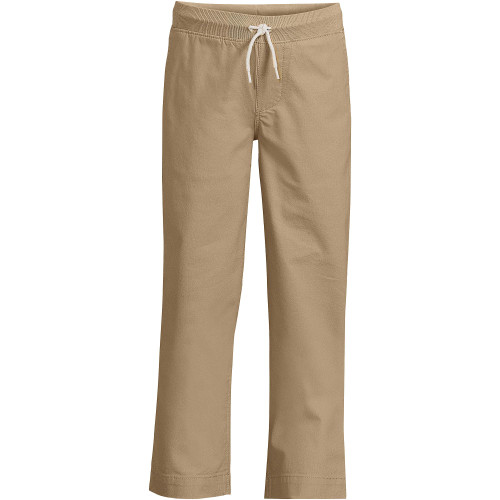 Lands' End B IK Pull On Pant Light Beige Kids Large