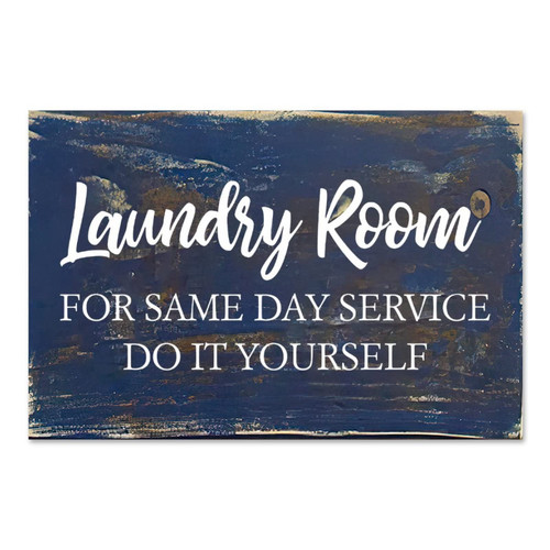Rustic Wood Sign Home Hanging Wall Decor Laundry Room for Same Day Service Do It Yourself Vintage Art Wooden Plaque for Farmhouse 12x8in Rustic Wood Sign Home Hanging Wall Decor Laundry Room for Same Day Service Do It Yourself Vintage Art Wooden Plaque for Farmhouse 12x8in