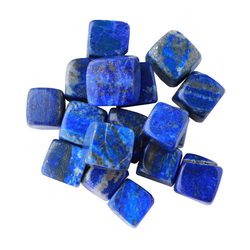 Runyangshi 1lb Natural Blue Lapis Lazuli Crystal Tumbled Stones 0.78" Polished Cube Crytsal Quartz for Chakra Meditation Balance Reiki Energy Gemstone Home Decoration Wicca Healing Degauss Purify Runyangshi 1lb Natural Blue Lapis Lazuli Crystal Tumbled Stones 0.78" Polished Cube Crytsal Quartz for Chakra Meditation Balance Reiki Energy Gemstone Home Decoration Wicca Healing Degauss Purify