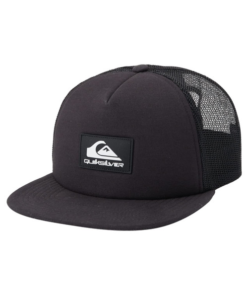 Quiksilver Men's Omnipotent Trucker Hat, Black, 1SZ