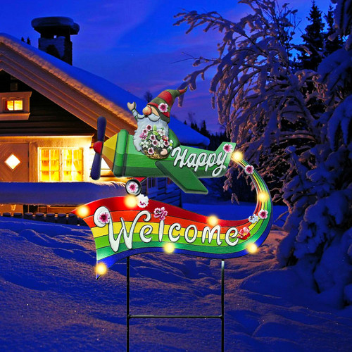 Decorations Outdoor Yard, 24.8" Christmas Metal Gnomes Solar Garden Stake Lights, Christmas Welcome Door Sign, Christmas Decor Waterproof Solar Snowflake Lights Yard Garden Lawn Decorations Outdoor Yard, 24.8" Christmas Metal Gnomes Solar Garden Stake Lights, Christmas Welcome Door Sign, Christmas Decor Waterproof Solar Snowflake Lights Yard Garden Lawn