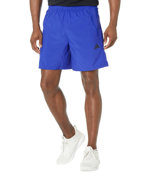 adidas Men's Essentials Woven Training Shorts, Lucid Blue/Black, X-Small