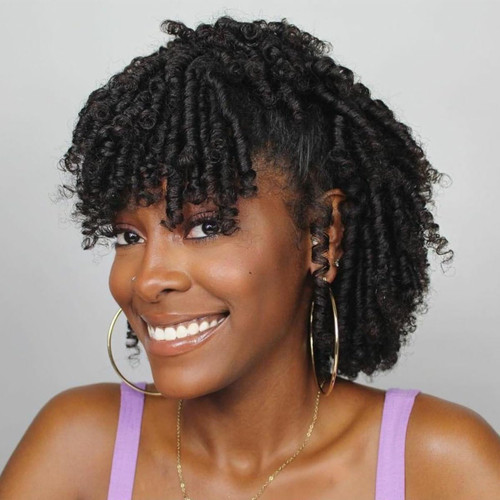 Dreadlock Wigs for Black Women, Short Braided Wigs for Black Women and Men,Short Afro Wigs Synthetic Twist Faux Locs Wig Dreads Braid Wigs 1B Color