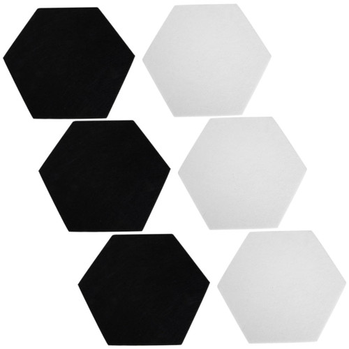 ERINGOGO 6pcs Self-adhesive Acoustic Panels Sound Blocking Panels Sound Insulation Block Wall Soundproof Panel Noise Canceling Wall Panels Sound Deadening Panels Polyester Noise Reduction