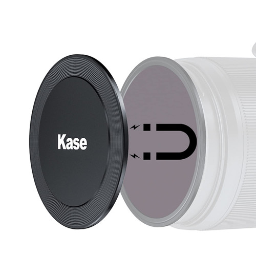 Kase Wolverine 82mm Magnetic Metal Lens Cap for Kase Magnetic Filters & Magnetic Adapter Ring