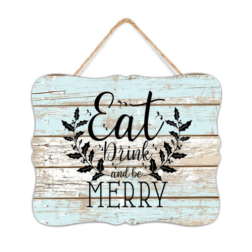 Rustic Wall Decoration Wood Sign Eat Drink And Be Merry Cute Wall Art Wood Plaque Sign 8x10 Inch Wooden Hanging Signs Home Decor for Laundry Front Porch Rustic Wall Decoration Wood Sign Eat Drink And Be Merry Cute Wall Art Wood Plaque Sign 8x10 Inch Wooden Hanging Signs Home Decor for Laundry Front Porch