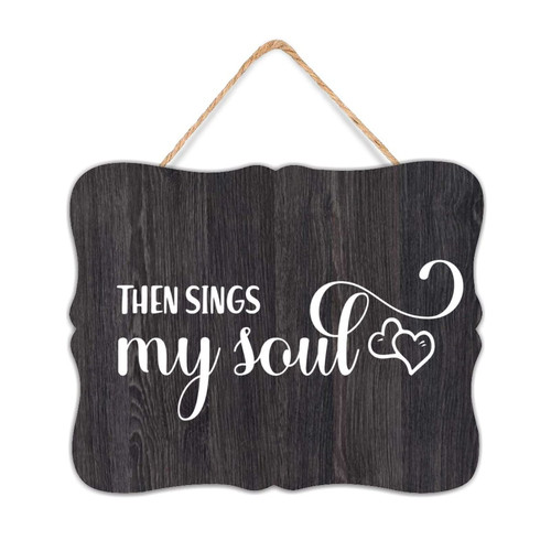 Autravelco Inspirational Wood Sign Plaque Then Sings My Soul Positive Wood Plaque Sign Quote Decorative Gallery Wall Decor Signs for Laundry Mantel 8x10 Inch Autravelco Inspirational Wood Sign Plaque Then Sings My Soul Positive Wood Plaque Sign Quote Decorative Gallery Wall Decor Signs for Laundry Mantel 8x10 Inch