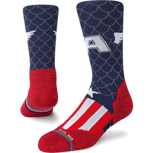 Stance Captain Crew Navy SM (US Men's Shoe 3-5.5, Women's Shoe 5-7.5)