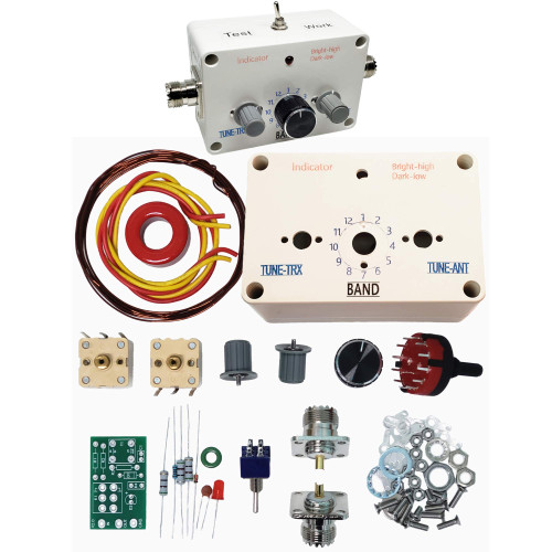 HAM 1-30 Mhz Manual Antenna Tuner for HAM Radio QRP DIY Kits, Good Helper for Antenna Erection