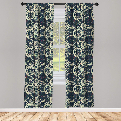 Ambesonne Grunge Curtains, Wood Pattern Nature Inspirations Circles of a Tree Abstract Style, Window Treatments 2 Panel Set for Living Room Bedroom, Pair of - 28" x 95", Reseda Green Blue Ambesonne Grunge Curtains, Wood Pattern Nature Inspirations Circles of a Tree Abstract Style, Window Treatments 2 Panel Set for Living Room Bedroom, Pair of - 28" x 95", Reseda Green Blue