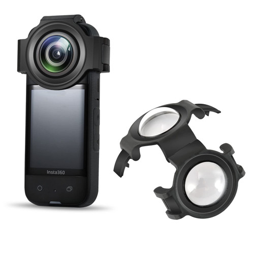 Birgipar Lens Guard for Insta360 ONE X3,Anti-Scratch Dust Resistant HD Transmittance,Lens Protective Cover Action Camera Accessories