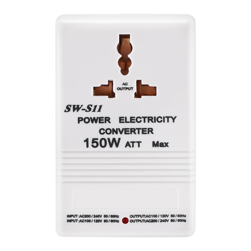 Lineba 110V to 220V Step Up & Down Power Voltage Converter Watt Transformer for Travel (150W)