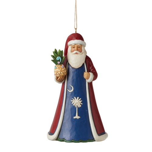 Enesco Jim Shore Heartwood Creek South Carolina Santa Hanging Ornament, 4.5 Inch, Multicolor Enesco Jim Shore Heartwood Creek South Carolina Santa Hanging Ornament, 4.5 Inch, Multicolor