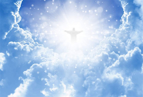 Leyiyi 8x6ft Jesus Christ in Sky Photography Background Paradise God Place Heaven Cloud Bokeh Spot Sacred Banner Backdrop Merry Christmas Baptism Kids Birthday Photo Portrait Vinyl Studio Prop Leyiyi 8x6ft Jesus Christ in Sky Photography Background Paradise God Place Heaven Cloud Bokeh Spot Sacred Banner Backdrop Merry Christmas Baptism Kids Birthday Photo Portrait Vinyl Studio Prop