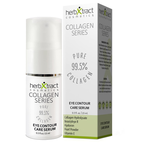 HerbXtract Eye Cream for Dark Circles and Puffiness | Eyelid Lift and Under Eye Cream | Crows Feet Eye Treatment for Women & Men | Lifting and Firming Anti Aging Eye Cream 0,5 Fl Oz