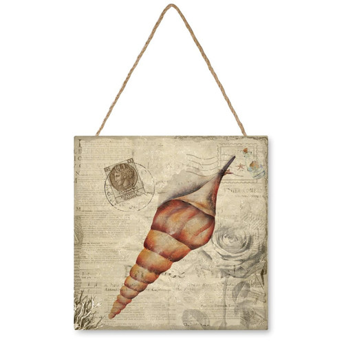 Mousus Vintage Conch Wooden Sign Plaque Home Decor Shells Starfish Beach Wood Plaque Wooden Decor Home Decor Signs for Laundry Room Office School Front Door Decor 16x16in Mousus Vintage Conch Wooden Sign Plaque Home Decor Shells Starfish Beach Wood Plaque Wooden Decor Home Decor Signs for Laundry Room Office School Front Door Decor 16x16in
