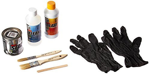 KBS Coatings 50008 Off-White 1 Fluid Ounce Preps and Coats 12.5 sq. ft. System Sampler-Rust Prevention Kit