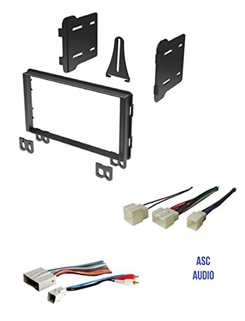 ASC Audio Double Din Car Stereo Radio Install Dash Kit and Wire Harness for select Ford Lincoln Mercury Vehicles - Compatible Vehicles Listed Below ASC Audio Double Din Car Stereo Radio Install Dash Kit and Wire Harness for select Ford Lincoln Mercury Vehicles - Compatible Vehicles Listed Below