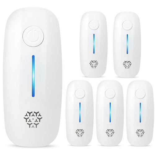 Ultrasonic Pest Repeller - 6 Pack, Indoor Ultrasonic Insect Repellent for Roach, Rodent, Mouse, Bugs, Mosquito, Mice, Spider, Ants, Pest Repeller Plug-in for Home, Kitchen, Office, Warehouse, Hotel Ultrasonic Pest Repeller - 6 Pack, Indoor Ultrasonic Insect Repellent for Roach, Rodent, Mouse, Bugs, Mosquito, Mice, Spider, Ants, Pest Repeller Plug-in for Home, Kitchen, Office, Warehouse, Hotel