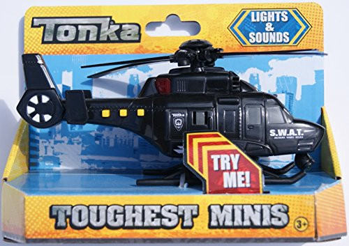 Tonka Lights and Sounds Toughest Minis - SWAT Helicopter