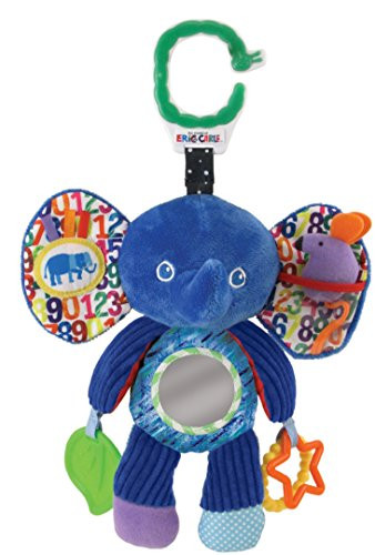 Kids Preferred The World of Eric Carle, The Very Hungry Caterpillar On the Go Developmental Plush Elephant, 14"