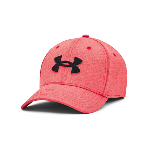 Under Armour Men's Standard Blitzing Cap Stretch Fit, (601) Red / / Black, X-Large/XX-Large