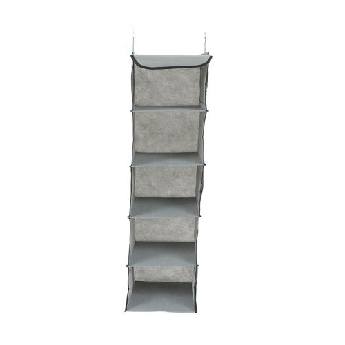 GARVALON 1Pc Wardrobe Storage Hanging Bag Door Hanging Storage Bag Clothing Organizer Multi Hanger Wall Hanging Storage Bags Over The Door Organizer - Non-Woven Fabric Hang Clothes