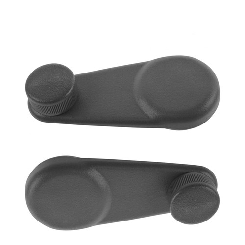 WEINGXKS Manual Window Crank Gray Left Driver Right Passenger Side Pair Fits (Light Gray)