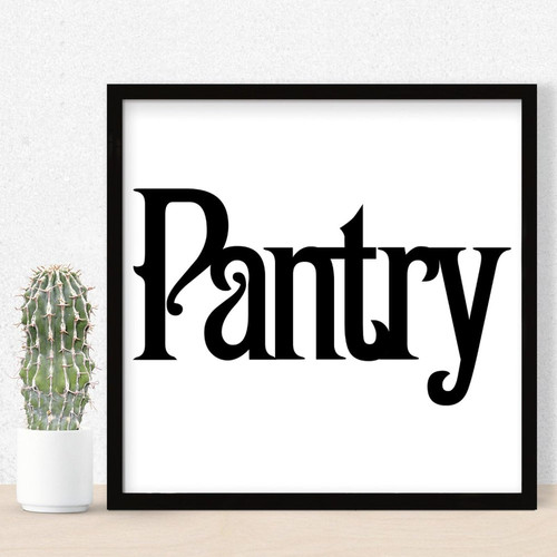 Pantry Wood Framed Sign Wall Art Decoration Personalized Signs Custom Wood Sign for Kitchen Laundry Porch 12x12in Pantry Wood Framed Sign Wall Art Decoration Personalized Signs Custom Wood Sign for Kitchen Laundry Porch 12x12in