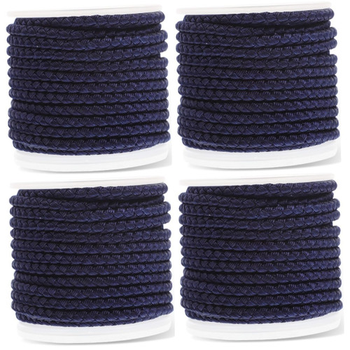 COHEALI 4 Rolls Braided Rope Braided Nautical Rope Macrame Cord Rope Twine Cord Heavy Duty Jute Rope Decorative Rope Gift Natural Cotton Rope Chinese Knotting Cord Red Line Nylon Handle COHEALI 4 Rolls Braided Rope Braided Nautical Rope Macrame Cord Rope Twine Cord Heavy Duty Jute Rope Decorative Rope Gift Natural Cotton Rope Chinese Knotting Cord Red Line Nylon Handle