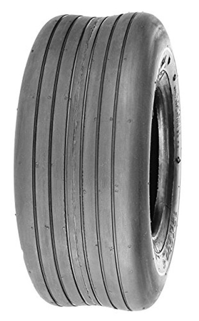 Deli Tire S-317, Straight Rib Tread, 4 PR, Tubeless, Lawn and Garden Tire (13x5.00-6)