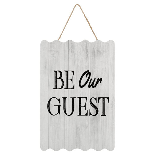 Hanging Wood Pallet Wall Plaque Sign Be Our Guest Antique Wood Plaque Sign Quote Farmhouse Wall Decor Signs for Laundry Mantel 8x12 Inch