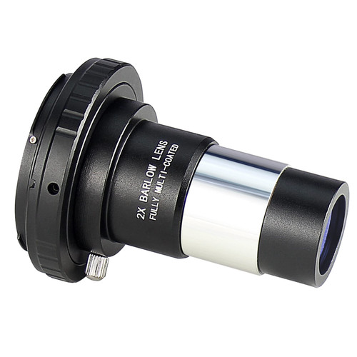 Celticbird 1.25 Inch Camera T-Adapter with 2X Barlow Lens and SLR Camera Adapter Kit Compatible with Canon EOS SLR/DSLR Camera Celticbird 1.25 Inch Camera T-Adapter with 2X Barlow Lens and SLR Camera Adapter Kit Compatible with Canon EOS SLR/DSLR Camera
