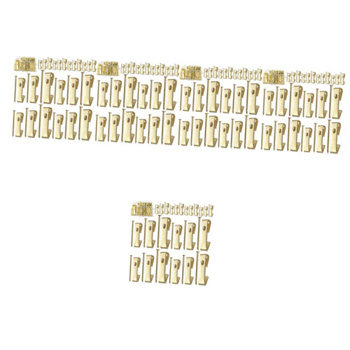 OSALADI 5 Sets Photo Frame Hook Photo Hanger Nails Wall Mounted Picture Hanger Assorted Picture Hanging Kit Picture Hanging Nails Picture Frame Hooks Picture Hangers Wall Hook Iron hat