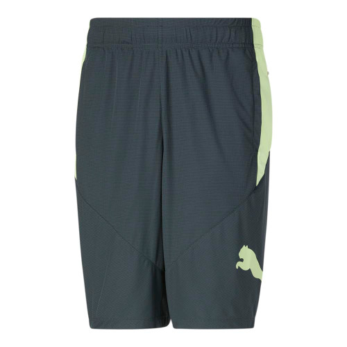 PUMA Mens Cat 10 Inch Shorts Athletic Bottoms Casual - Grey - Size S