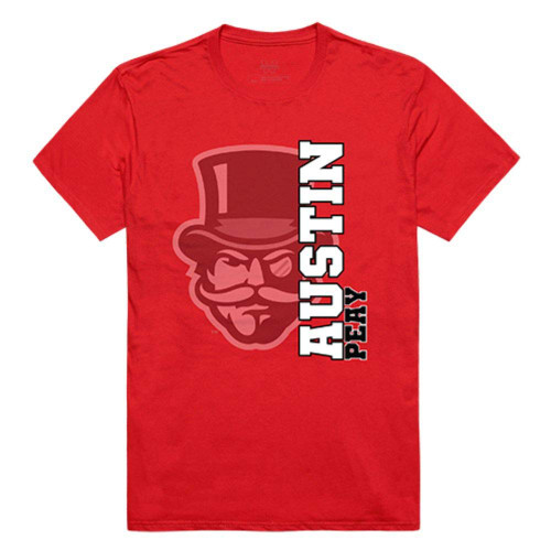 Austin Peay State University Governors NCAA Ghost Tee T-Shirt Medium Red