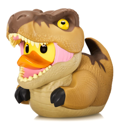 TUBBZ First Edition T-Rex Collectible Vinyl Rubber Duck Figure - Official Jurassic Park Merchandise - Sci-Fi TV, Movies & Video Games TUBBZ First Edition T-Rex Collectible Vinyl Rubber Duck Figure - Official Jurassic Park Merchandise - Sci-Fi TV, Movies & Video Games